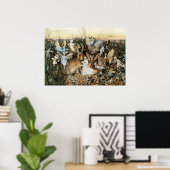 Fairy Twilight von John Anster Fitzgerald Poster (Heimbüro)