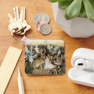 Fairy Twilight von John Anster Fitzgerald Schlüsselanhänger