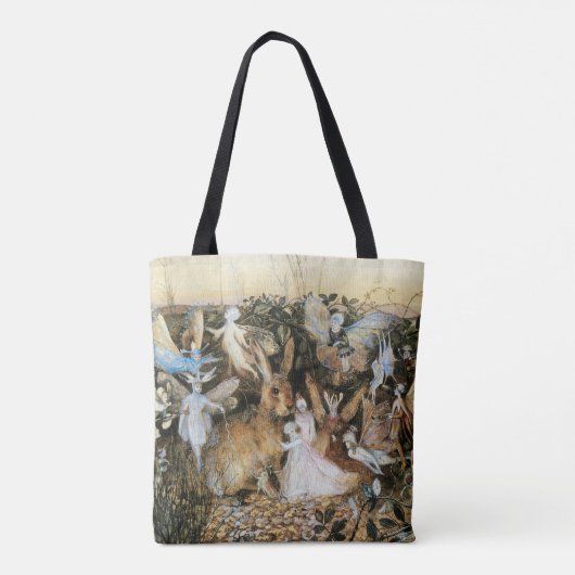 Fairy Twilight von John Anster Fitzgerald Tasche (Rückseite)