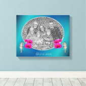 Fairy und Blume Personalisiert hinzufügen Ihr eige Leinwanddruck (Insitu (Holzboden))