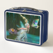Fairy und Butterfly Metall Lunch Box (Vorderseite)