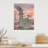 Fairy und Dragon Poster Der Hofgarten (Küche)