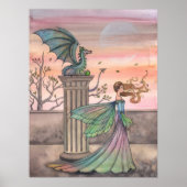 Fairy und Dragon Poster Der Hofgarten (Vorne)