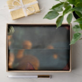 Fairy und ihre Katze, Halloween. Seidenpapier (Geschenk)