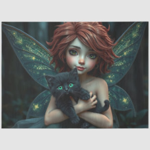 Fairy und ihre Katze, Seidenpapier