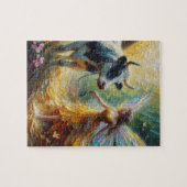 Fairy und ihre Kuh Puzzle (Horizontal)