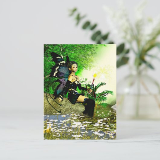 Fairy und Molsien Postkarte (Stehend Vorderseite)