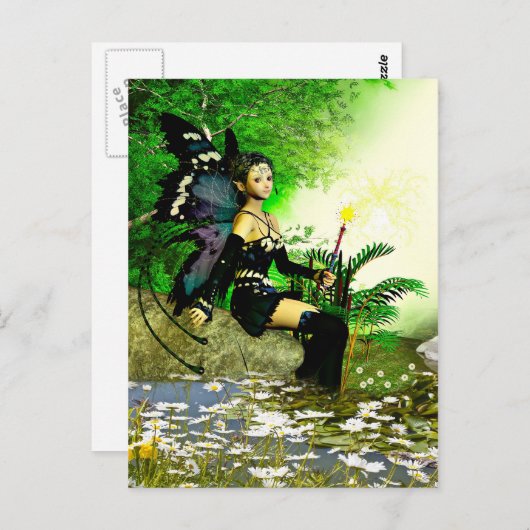 Fairy und Molsien Postkarte (Vorne/Hinten)