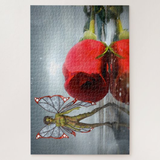 Fairy und Rose Puzzle (Vertikal)