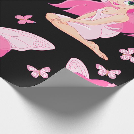 Fairy und Schmetterlinge Geschenkpapier