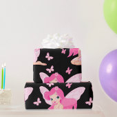 Fairy und Schmetterlinge Geschenkpapier