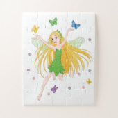 Fairy und Schmetterlinge Puzzle (Vertikal)