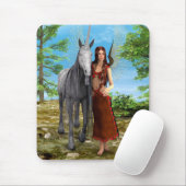 Fairy und Unicorn Mousepad (Mit Mouse)