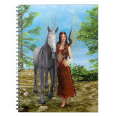Fairy und Unicorn Notizblock (Vorderseite)