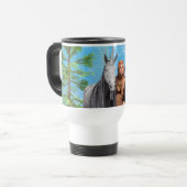 Fairy und Unicorn Reisebecher (Vorderseite Links)