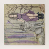 Fairy und Wolf Puzzle (Vertikal)