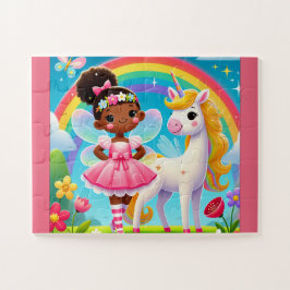 "FAIRY & UNICORN" JIGSAW PUZZLE