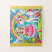 "FAIRY & UNICORN" JIGSAW PUZZLE (Vertikal)