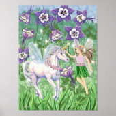Fairy Unicorn Miniposter Poster (Vorne)