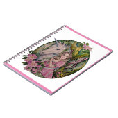 Fairy unicorn Spiralheft Notizblock (Linke Seite)