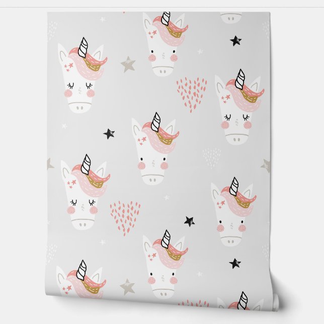 Fairy Unicorns Tapete (Abrollen)