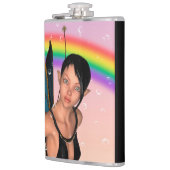 Fairy unter Rainbow Flachmann (Links)