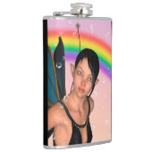 Fairy unter Rainbow Flachmann (Rechts)