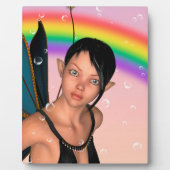Fairy unter Rainbow Fotoplatte (Vorderseite)