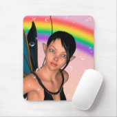 Fairy unter Rainbow Mousepad (Mit Mouse)