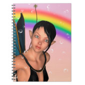 Fairy unter Rainbow Notizblock (Vorderseite)
