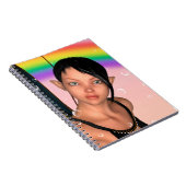 Fairy unter Rainbow Notizblock (Rechte Seite)