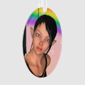 Fairy unter Rainbow Ornament (Vorderseite)