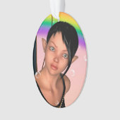 Fairy unter Rainbow Ornament (Vorderseite)