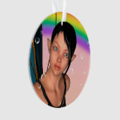 Fairy unter Rainbow Ornament (Vorderseite)