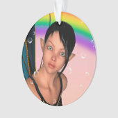 Fairy unter Rainbow Ornament (Vorderseite)