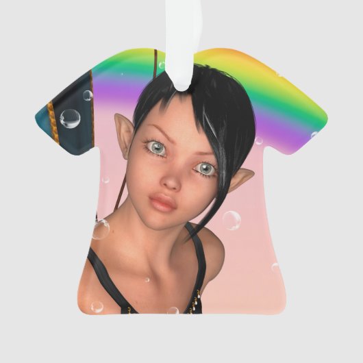 Fairy unter Rainbow Ornament (Vorderseite)