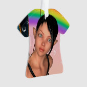 Fairy unter Rainbow Ornament (Vorderseite)