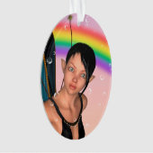Fairy unter Rainbow Ornament (Vorderseite)