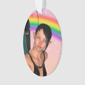 Fairy unter Rainbow Ornament (Vorderseite)