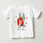 Fairy vibes baby t-shirt (Vorderseite)