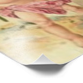 Fairy Vierblättriges Kleeblatt Fey Fotodruck (Ecke)