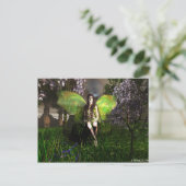 Fairy Vineglitter Postkarte (Stehend Vorderseite)