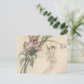 Fairy voll von Joy Postcard Postkarte (Stehend Vorderseite)