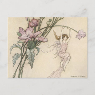 Fairy voll von Joy Postcard Postkarte