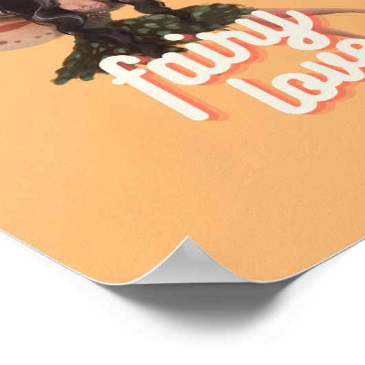 Fairy Wall Art Poster (Ecke)