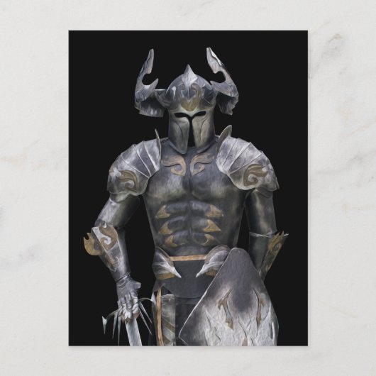 Fairy Warrior Postkarte (Vorderseite)