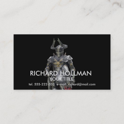 Fairy Warrior Visitenkarte (Vorderseite)