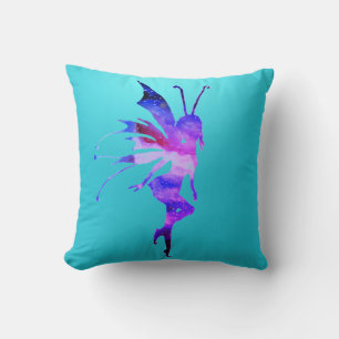 Fairy Watercolor Art Throw Cushion 41 x 41 cm Kissen