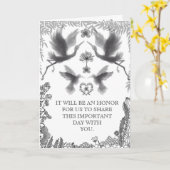 Fairy Whimsical Forest of Magic Karte (Gelbe Blume)