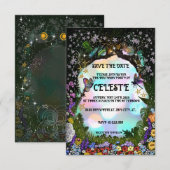 Fairy Whimsical Forest of Magic Save The Date (Vorne/Hinten)